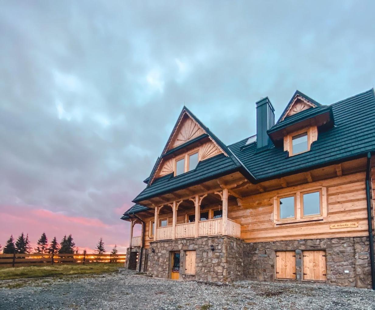 Dom Z Widokiem Na Wierchy - Panorama Na Tatry - Traditional Folk House Gliczarow Ngoại thất bức ảnh
